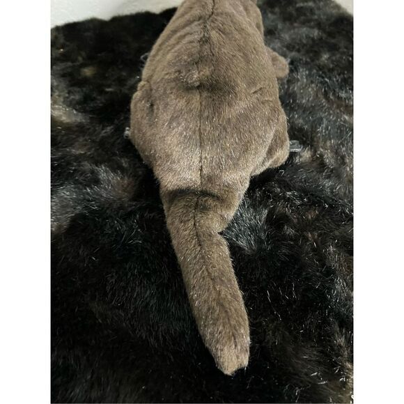 Folkmanis River Otter Plush Hand Puppet w Movable Mouth - Picture 3 of 4